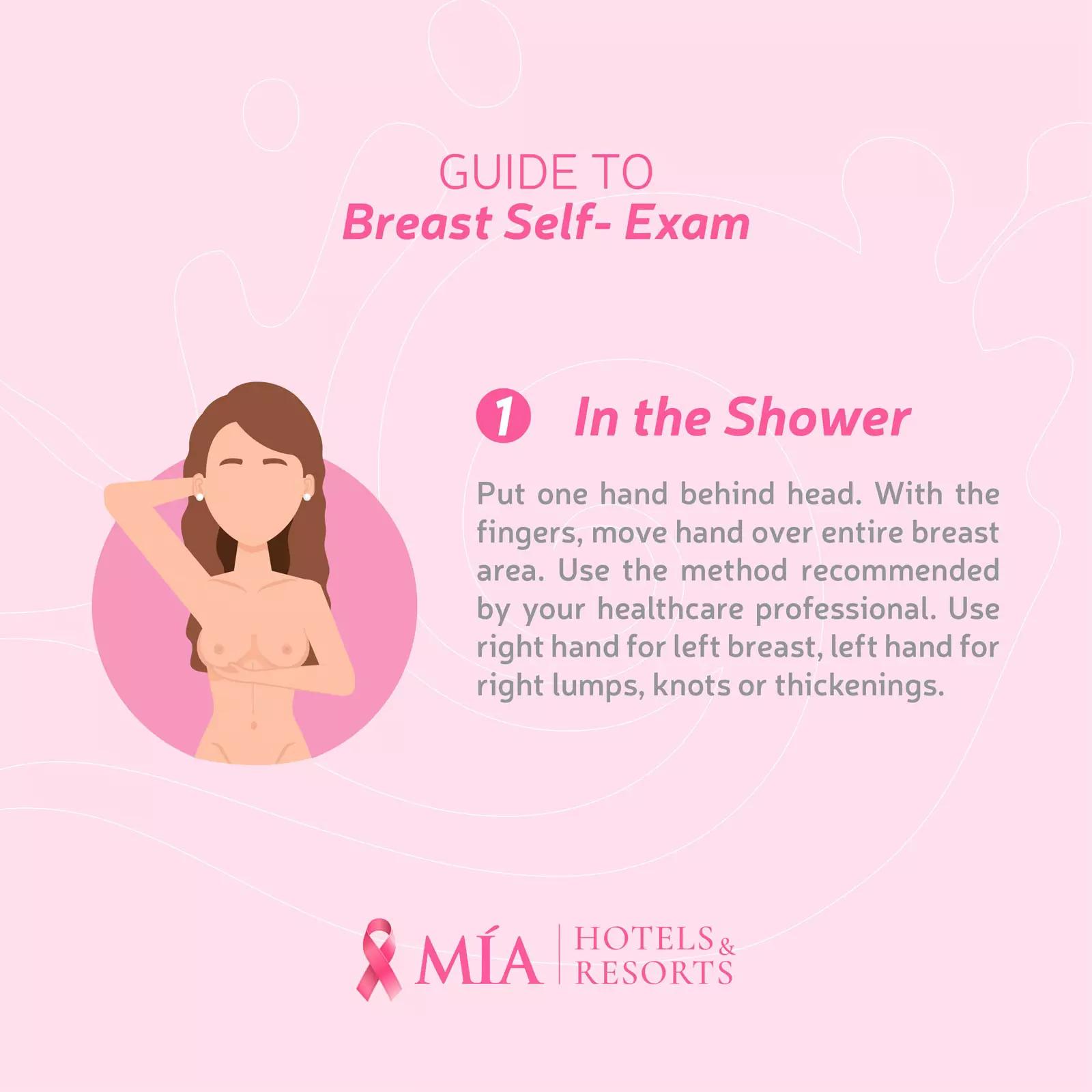 Guide to breast self-exam