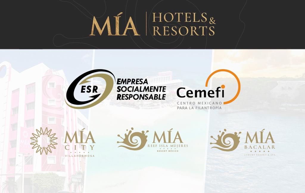 Mía Hotels & Resorts obtiene el distintivo de Empresa Socialmente Responsable
